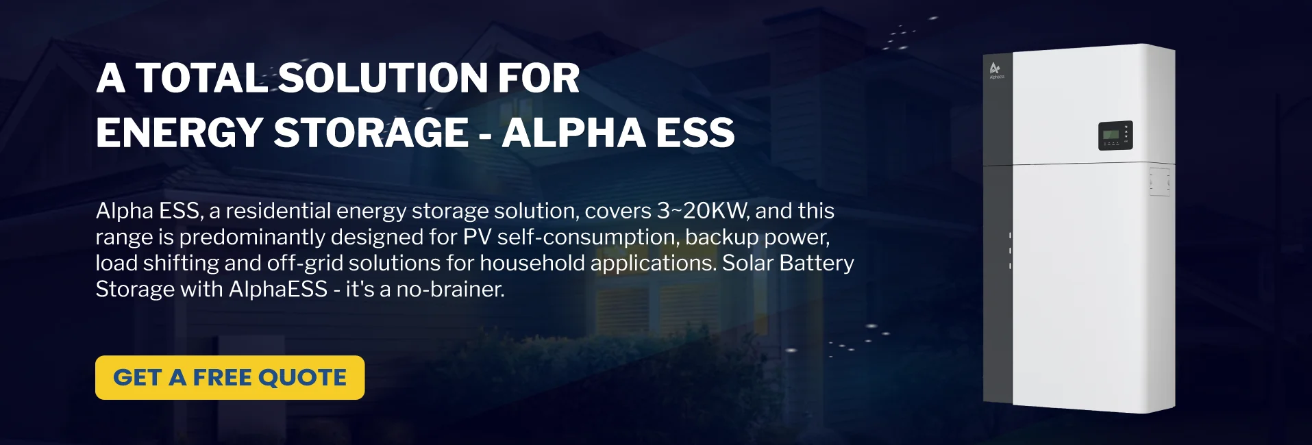 Solar energy for home