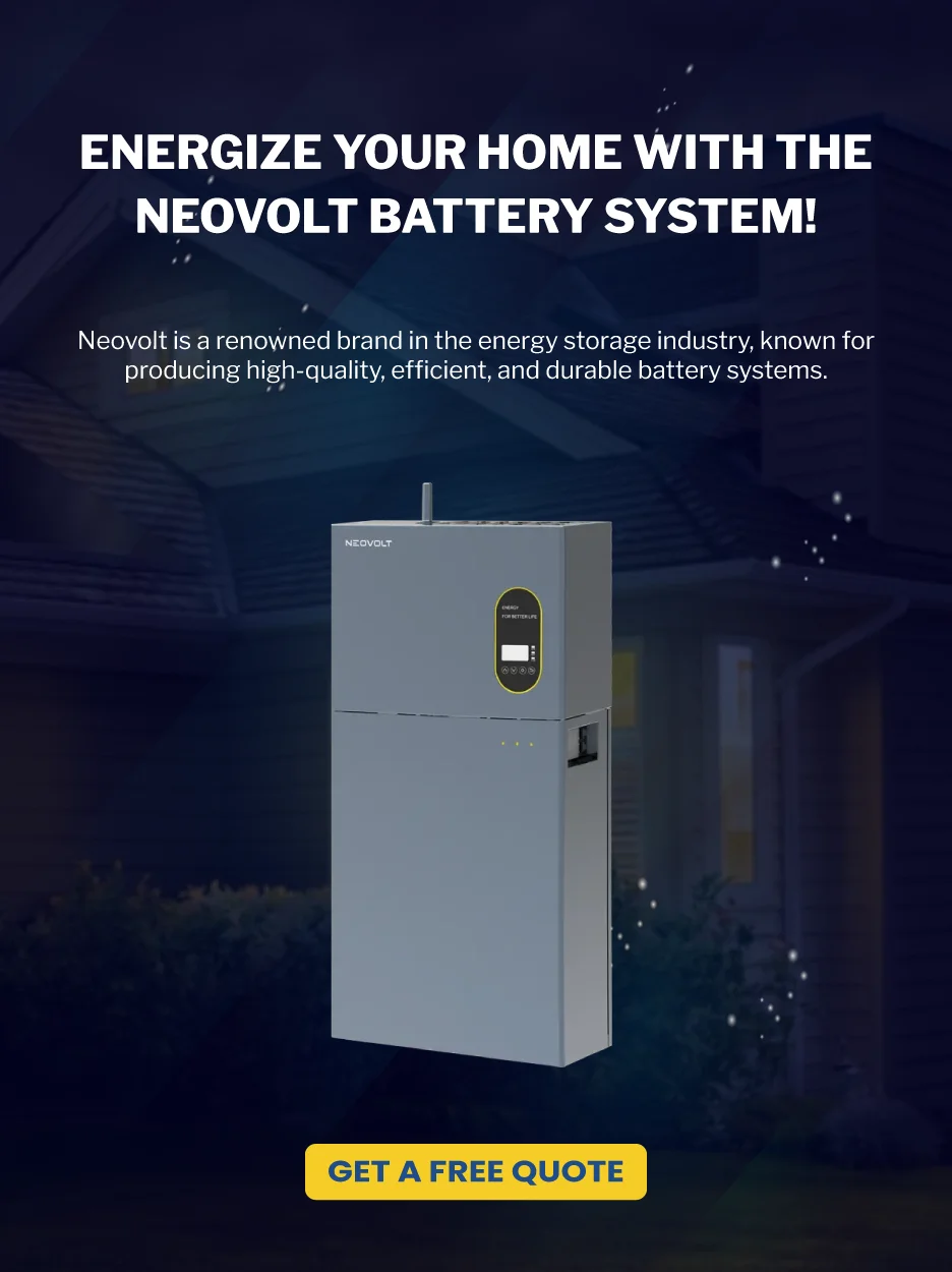 Solar energy for home