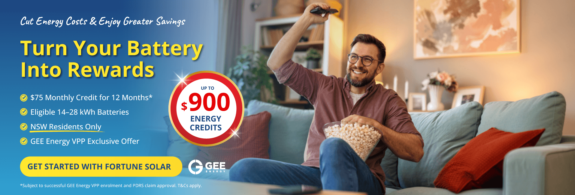 Solar energy for home