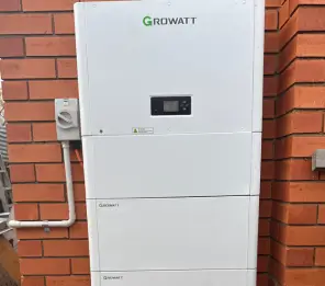 Installed Alpha battery on wall.