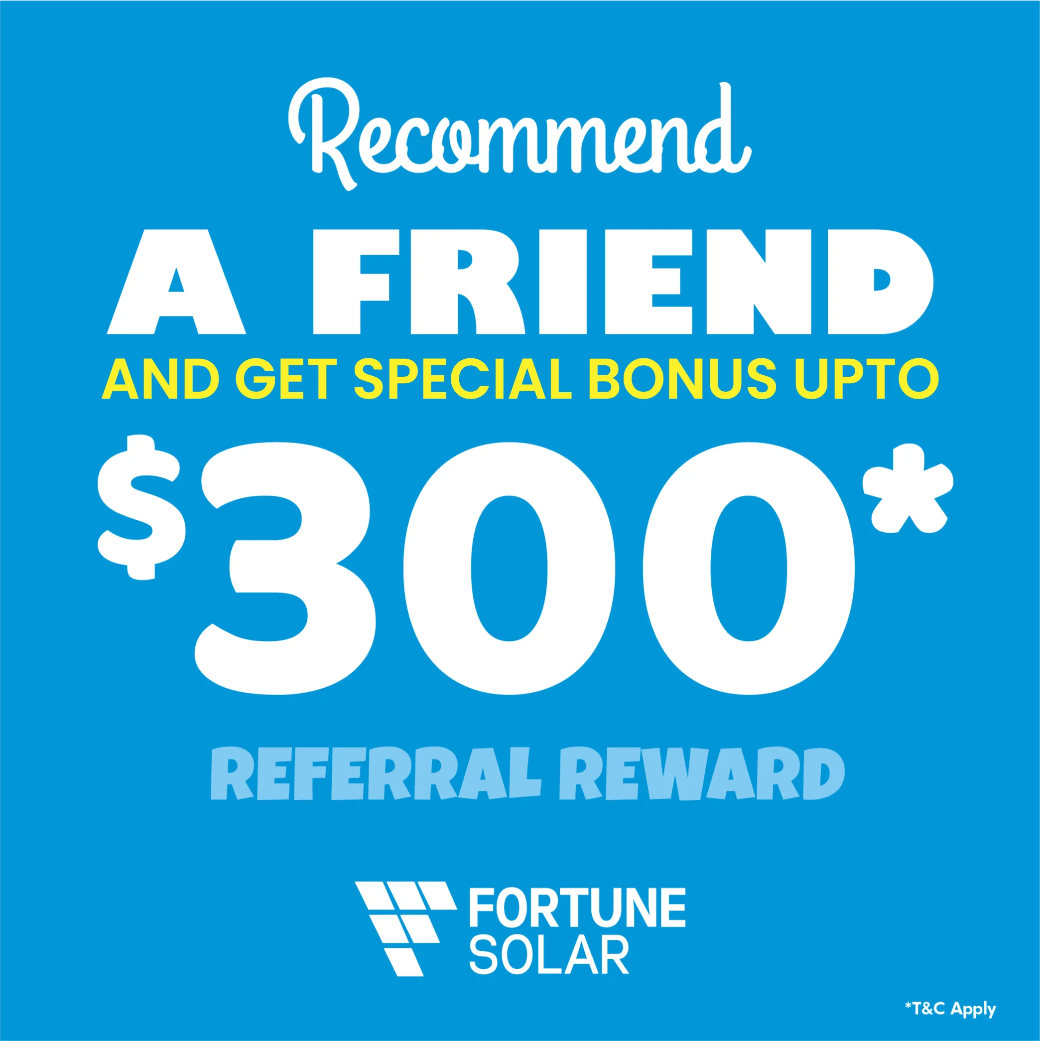 fortune solar a friend plan