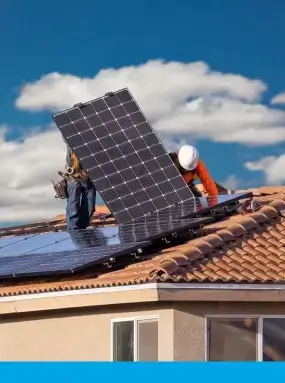 Solar panel installation