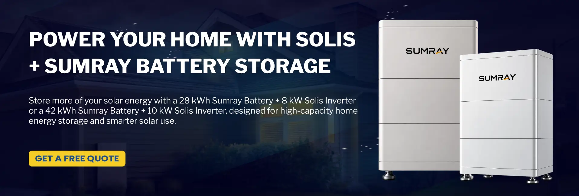 Solar energy for home